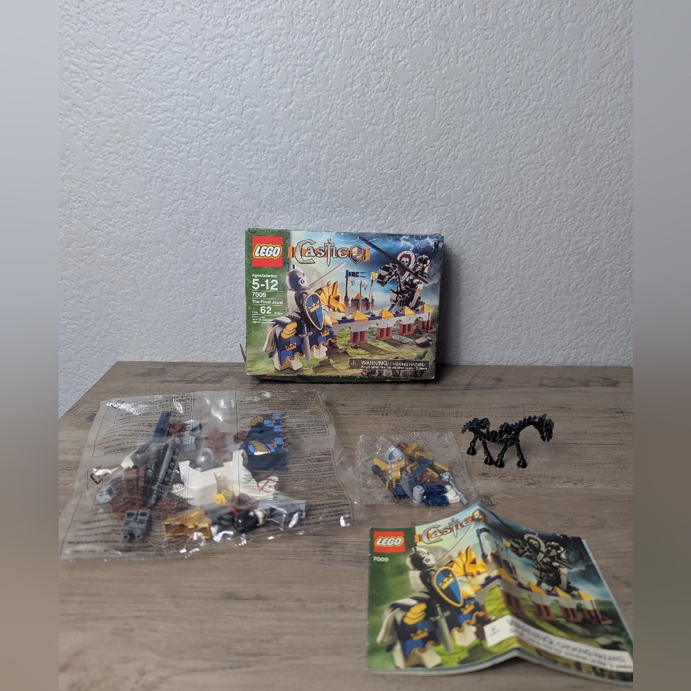Lego Castle The Final Joust 7009 Opened Box See Description - Picture 2 of 10